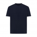 Iqoniq Teide recycled cotton t-shirt, navy