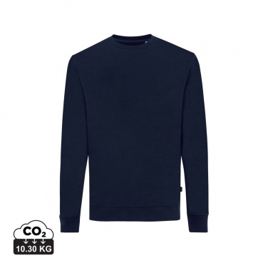 Logo trade promotional gift photo of: Iqoniq Zion recycled cotton crew neck