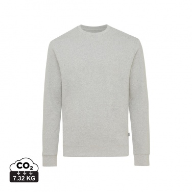 Logo trade promotional gifts picture of: Iqoniq Denali recycled cotton crew neck undyed