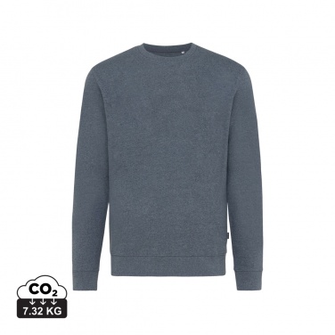 Logo trade promotional items picture of: Iqoniq Denali recycled cotton crew neck undyed