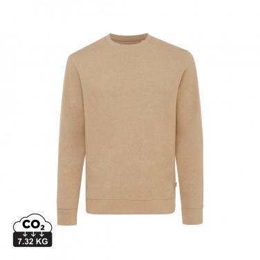 Logotrade promotional merchandise photo of: Iqoniq Denali recycled cotton crew neck undyed