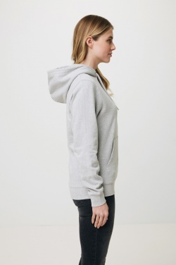 Logotrade promotional product picture of: Iqoniq Torres recycled cotton hoodie undyed