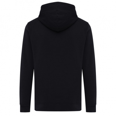 Logo trade promotional merchandise photo of: Iqoniq Rila lightweight recycled cotton hoodie