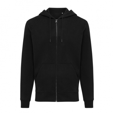 Logo trade promotional products picture of: Iqoniq Abisko recycled cotton zip through hoodie