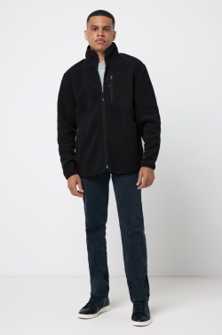 Logo trade promotional gifts picture of: Iqoniq Diran recycled polyester pile fleece jacket