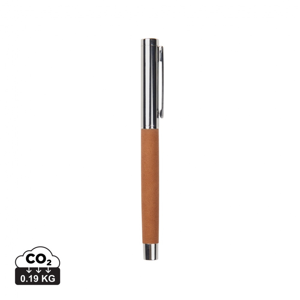 Logo trade advertising products image of: VINGA Bosler RCS recycled SS pen