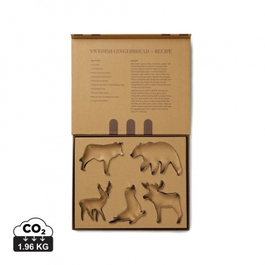 Logo trade business gifts image of: VINGA Nordic big 5 cookie cutter 5-piece set