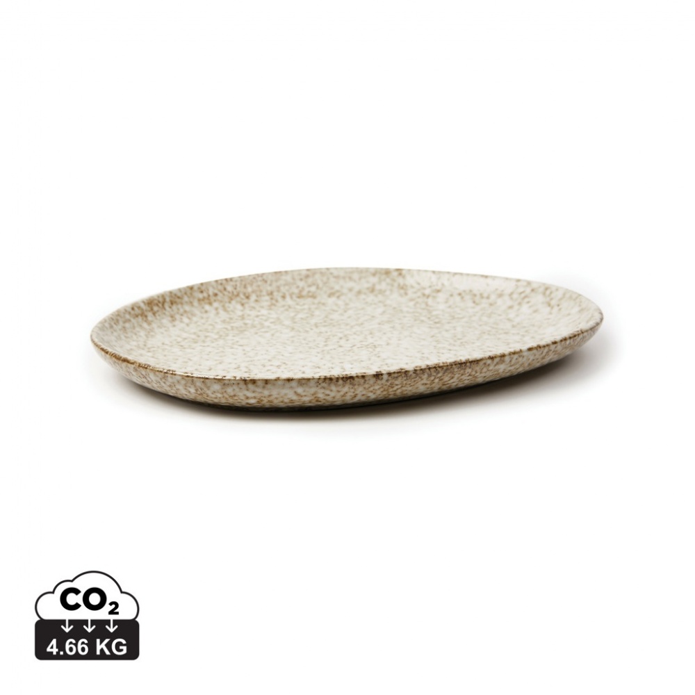Logotrade promotional gift image of: VINGA Nuvem stoneware serving plate