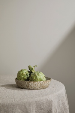 Logo trade promotional product photo of: VINGA Nuvem stoneware serving bowl