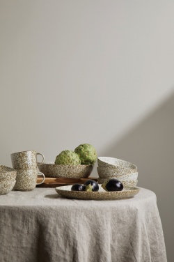 Logo trade promotional merchandise image of: VINGA Nuvem stoneware serving bowl