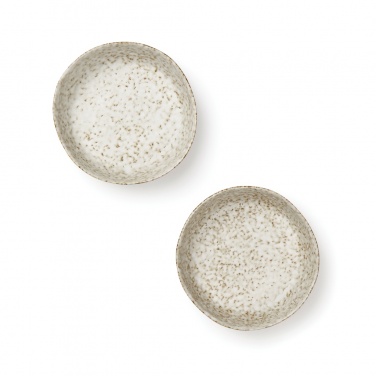 Logo trade corporate gifts picture of: VINGA Nuvem stoneware mini bowl, 2 pcs set