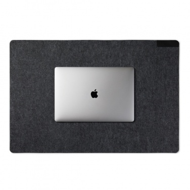 Logo trade promotional item photo of: VINGA Albon GRS recycled felt desk pad