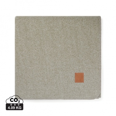 Logo trade promotional giveaways image of: VINGA Moulton GRS RPET blanket