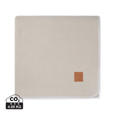 Logotrade promotional gift image of: VINGA Moulton GRS RPET blanket