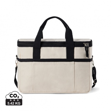 Logo trade business gift photo of: VINGA Volonne AWARE™ recycled canvas cooler basket