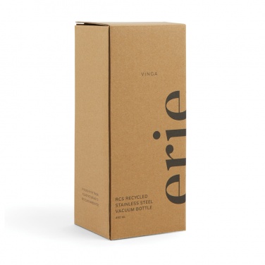 Logotrade corporate gift image of: VINGA Erie RCS steel vacuum bottle 450 ML
