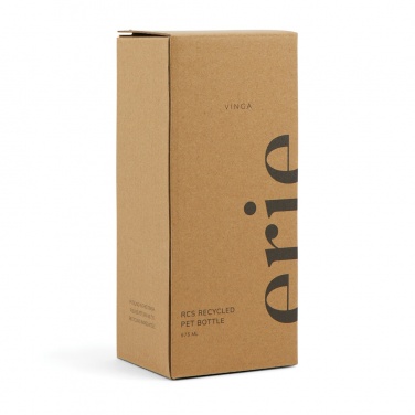 Logo trade corporate gifts image of: VINGA Erie RCS recycled pet bottle 575 ML