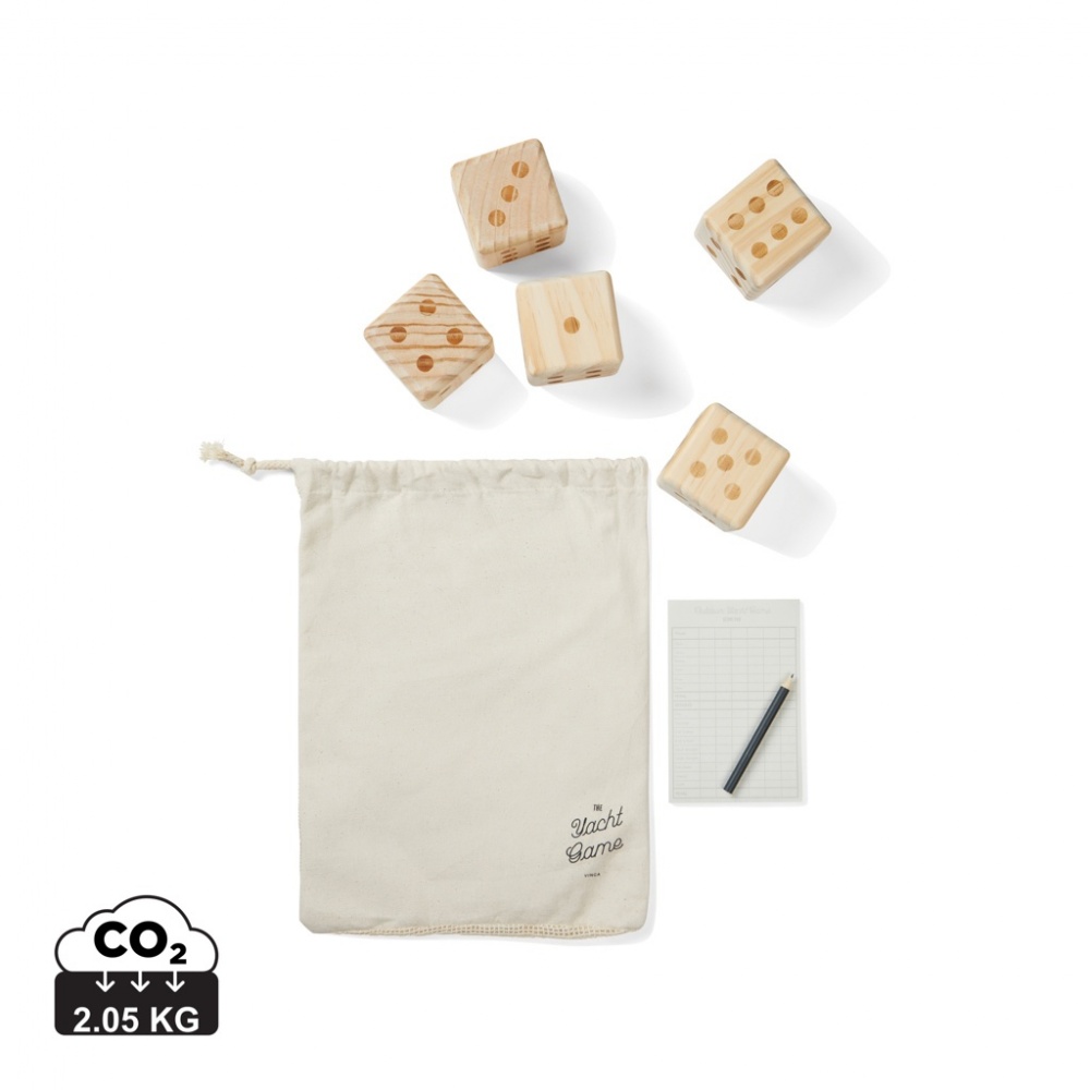 Logo trade advertising products image of: VINGA Outdoor yacht game