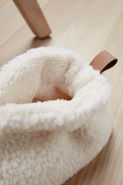 Logo trade promotional merchandise photo of: VINGA Santos RCS recycled pet cosy slippers