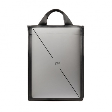 Logotrade promotional giveaway image of: VINGA Bermond RCS recycled PU backpack