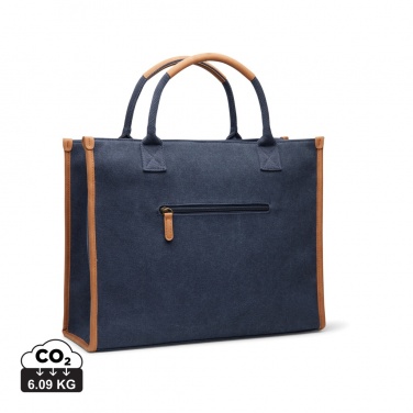 Logotrade advertising products photo of: VINGA Bosler RCS recycled canvas office tote