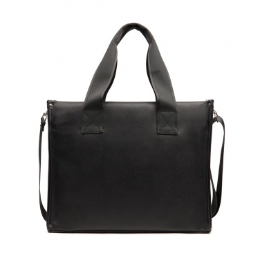 Logo trade promotional products image of: VINGA Bermond RCS recycled PU tote bag