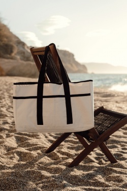 Logotrade promotional gifts photo of: VINGA Volonne AWARE™ recycled canvas beach bag