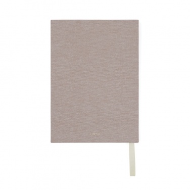 Logo trade promotional items image of: VINGA Thankfulness GRS recycled paper journal