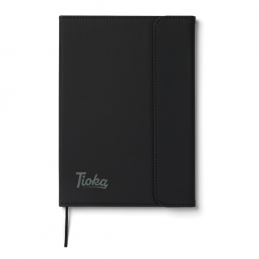 Logo trade promotional merchandise picture of: VINGA Baltimore GRS certified paper & PU notebook