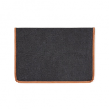 Logotrade promotional merchandise picture of: VINGA Bosler GRS recycled canvas 16" laptop sleeve