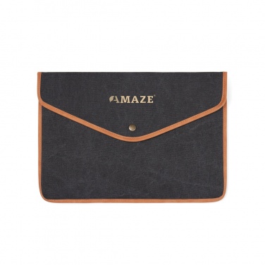 Logotrade promotional giveaway picture of: VINGA Bosler GRS recycled canvas 16" laptop sleeve