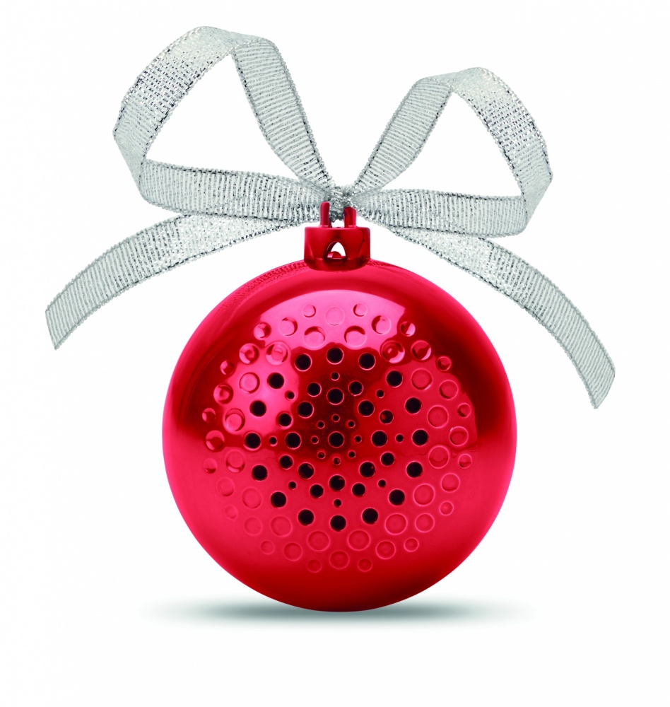 Logo trade promotional giveaway photo of: Speaker Christmas ball