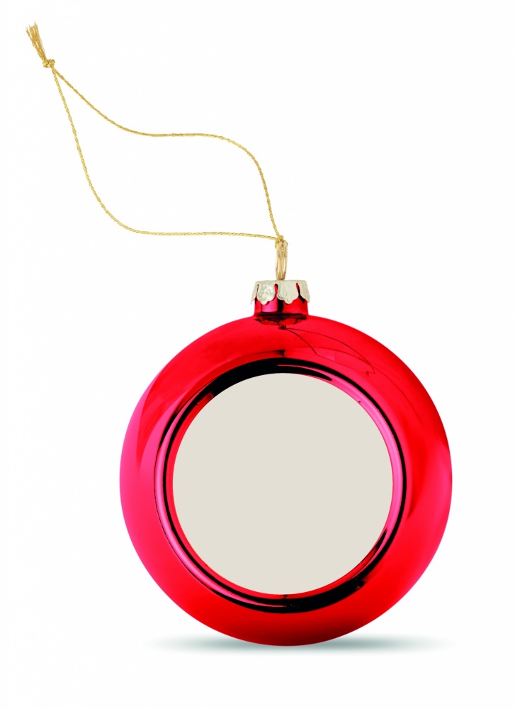 Logo trade promotional product photo of: Christmas ball for sublimation