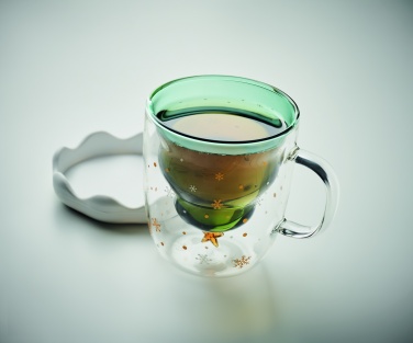 Logotrade promotional product picture of: Double wall borosilicate mug