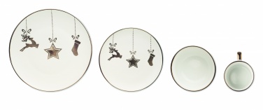 Logotrade business gift image of: 4 piece ceramic place setting