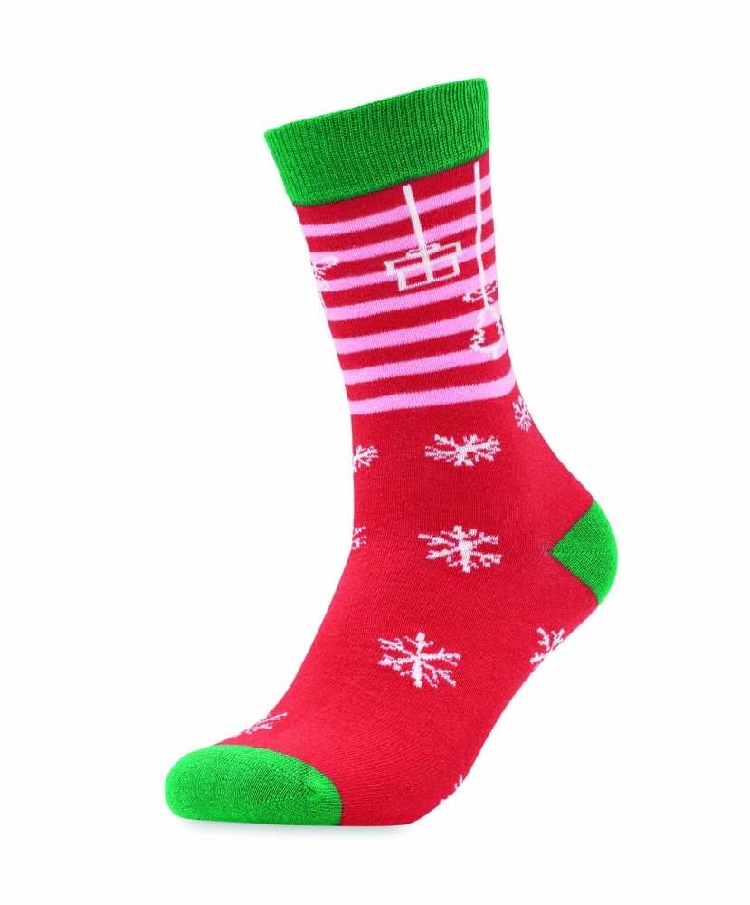 Logo trade promotional item photo of: Pair of Christmas socks L