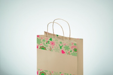 Logo trade promotional giveaway photo of: Gift paper bag small