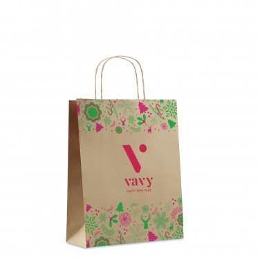 Logo trade promotional merchandise image of: Gift paper bag medium