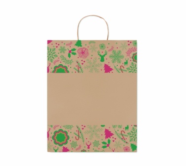 Logo trade promotional products image of: Gift paper bag large