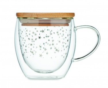 Logo trade promotional products picture of: Double wall borosilicate mug