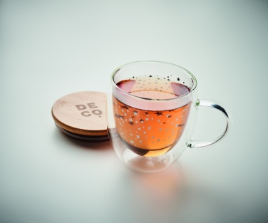 Logotrade promotional giveaway image of: Double wall borosilicate mug