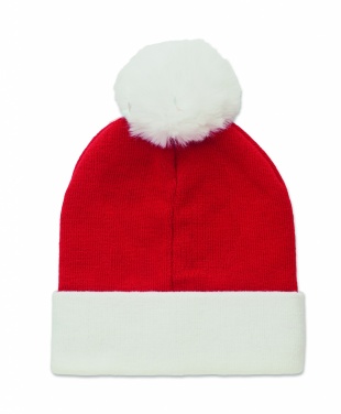 Logo trade corporate gifts picture of: Christmas knitted beanie