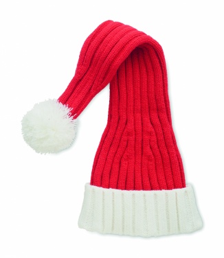 Logo trade promotional products picture of: Long Christmas knitted beanie