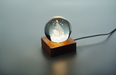 Logotrade promotional merchandise image of: Christmas LED crystal ball