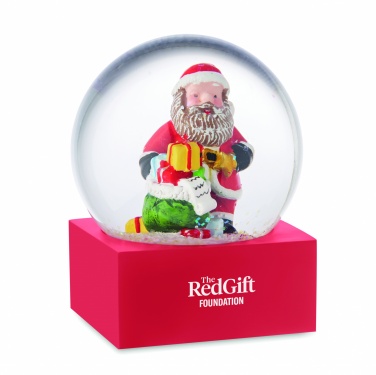 Logotrade promotional merchandise image of: Snow ball glass ornament