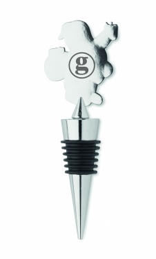 Logo trade promotional gift photo of: Bottle stopper Christmas motif