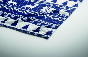 Logo trade promotional gifts picture of: RPET fleece blanket 190 gr/m²