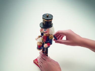 Logo trade promotional products picture of: Nutcracker character in wood