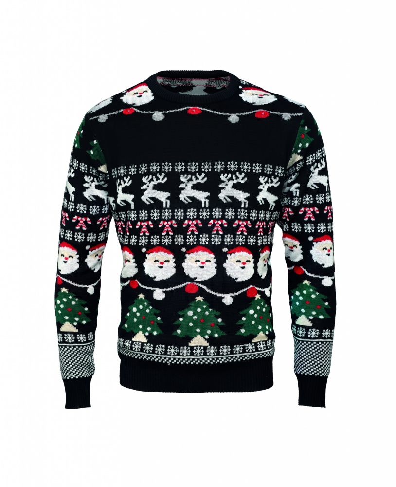 Logo trade advertising product photo of: Christmas LED sweater S/M