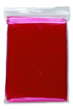 Logotrade promotional giveaway picture of: Foldable raincoat in polybag